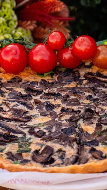 Quiche Cogumelos